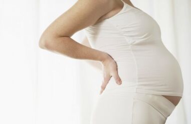 Lumbar departamentuko osteokondrosia haurdunaldian